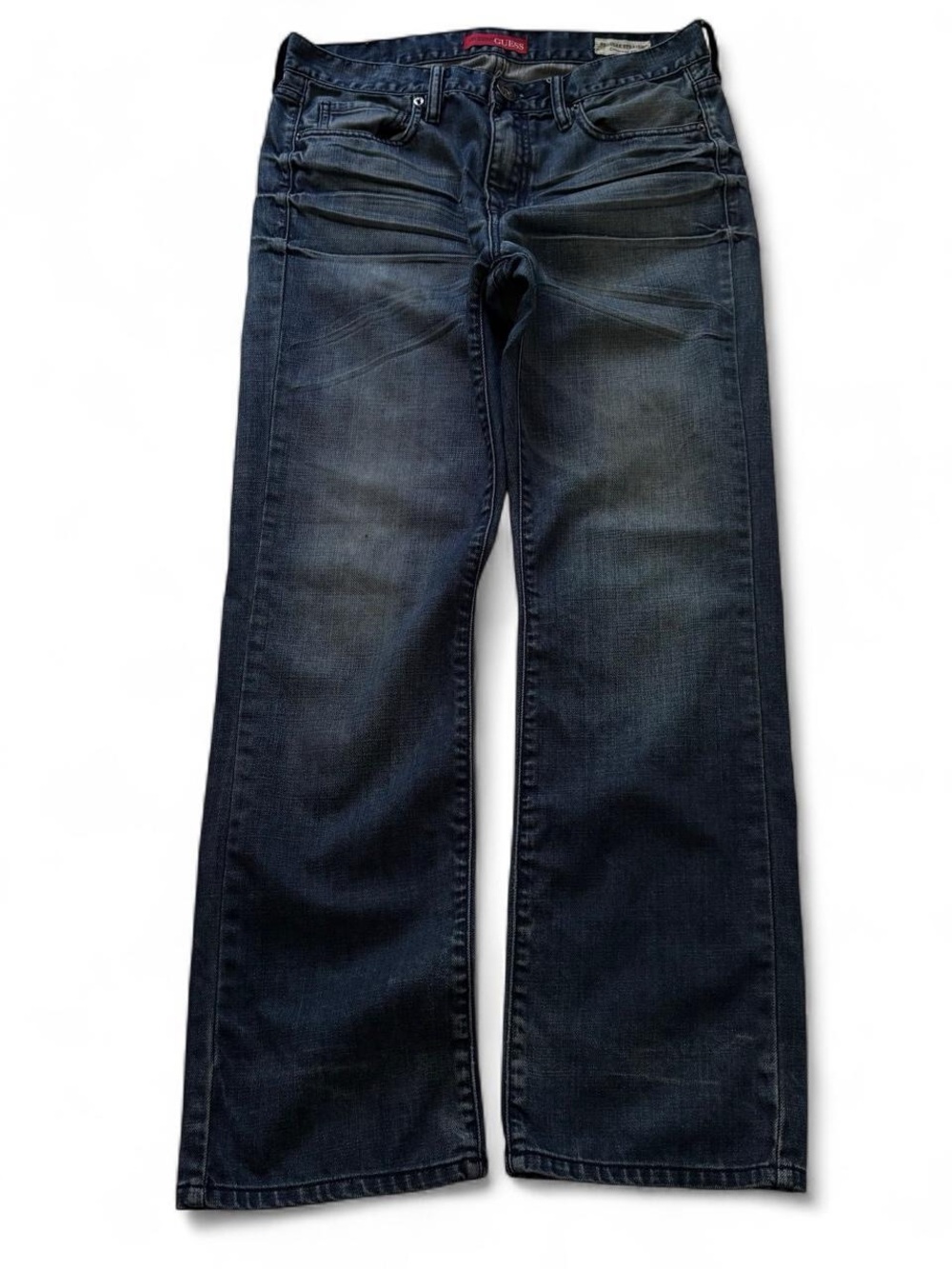 Navy Blue Guess straight leg jeans